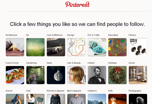 Pinterest Interests