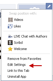 Facebook Edit App Icon