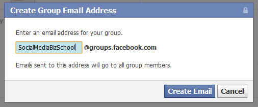Facebook Group Custom URL
