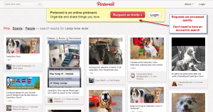 Request a Pinterest Invite