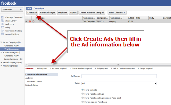 How to Create a Facebook Ad Using the Power Editor