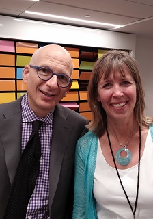 Andrea Vahl and Seth Godin