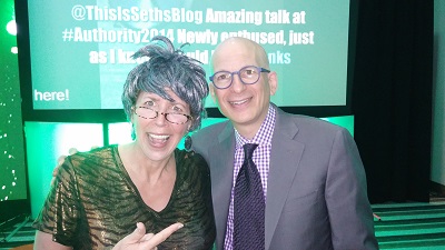 Grandma Mary and Seth Godin