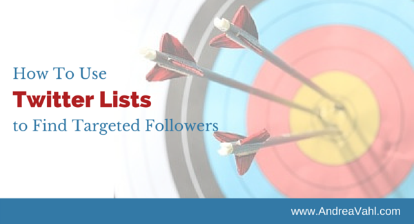Use Twitter Lists to Find Targeted Followers