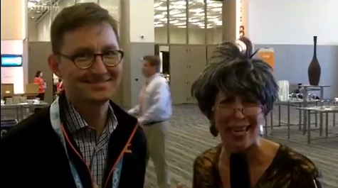 Grandma Mary Interviews Andy Crestodina at #CMWorld