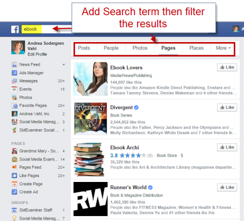 How to Use Facebook Graph Search and Audience Insights to Find Your ...