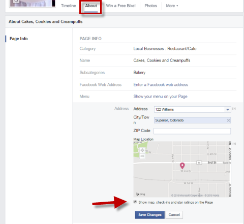 Enable Reviews on Facebook