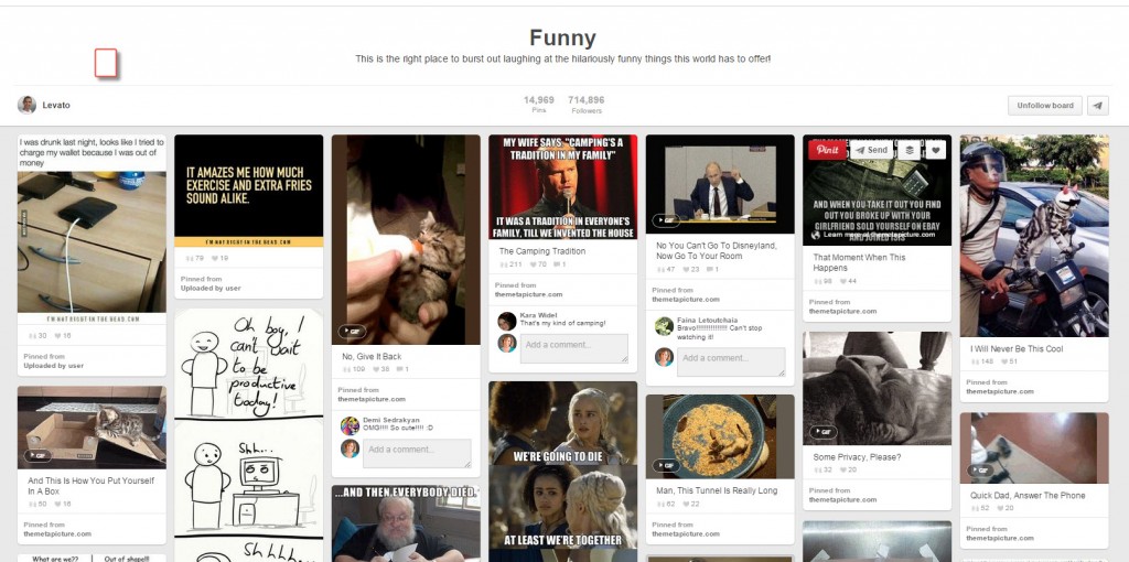 Funny Pinterest Board