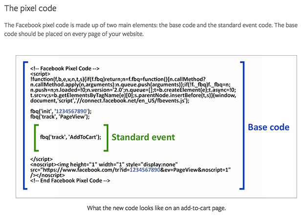 Facebook pixel base code