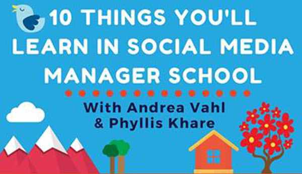 10 Things Learn in Social Media Manager School
