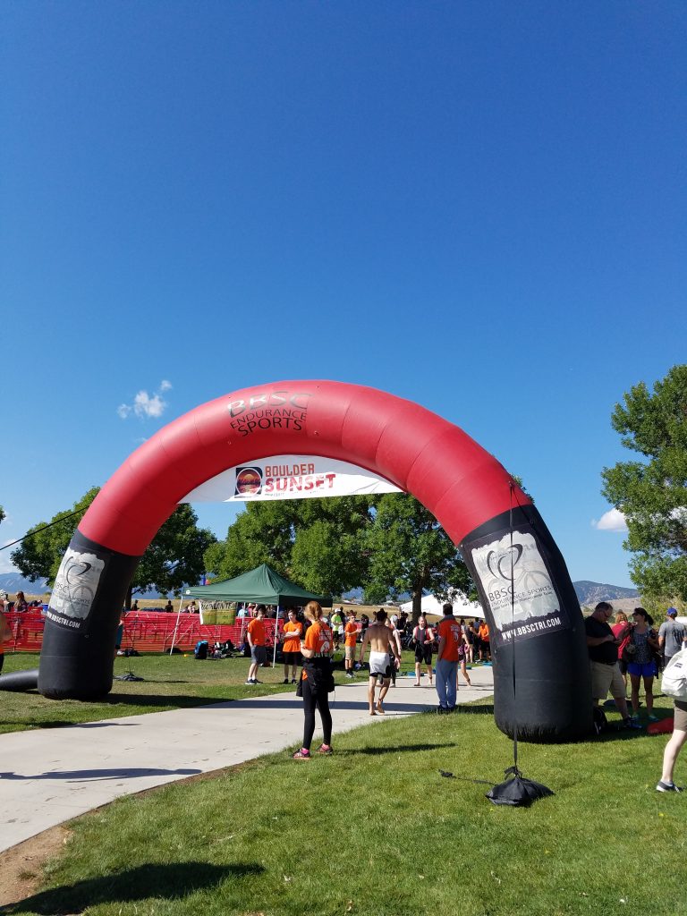 Boulder triathlon