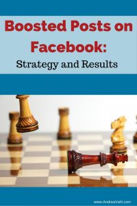 Boosted Posts on Facebook: Strategy and Results