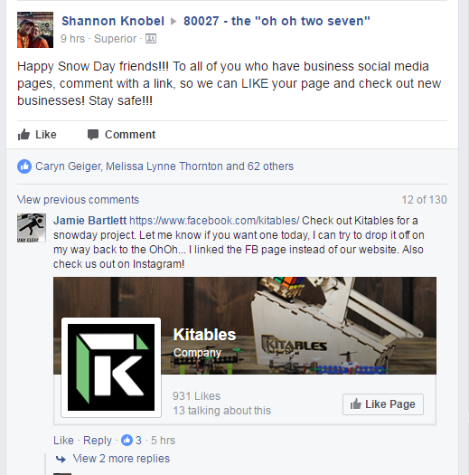 Encourage connection in Facebook Groups
