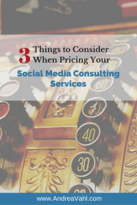 Pricing Your Social Media Consulting Services