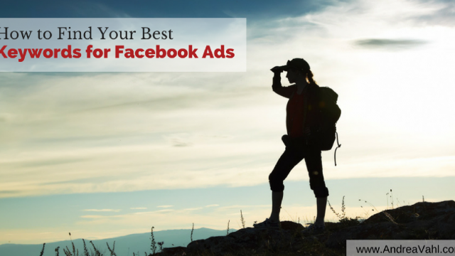How to Find Your Best Keywords for Facebook Ads