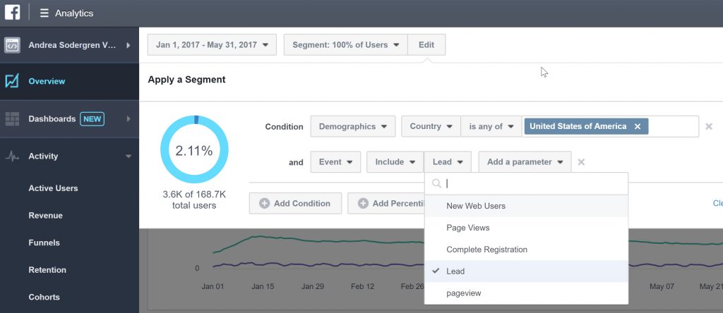 Analyze segments