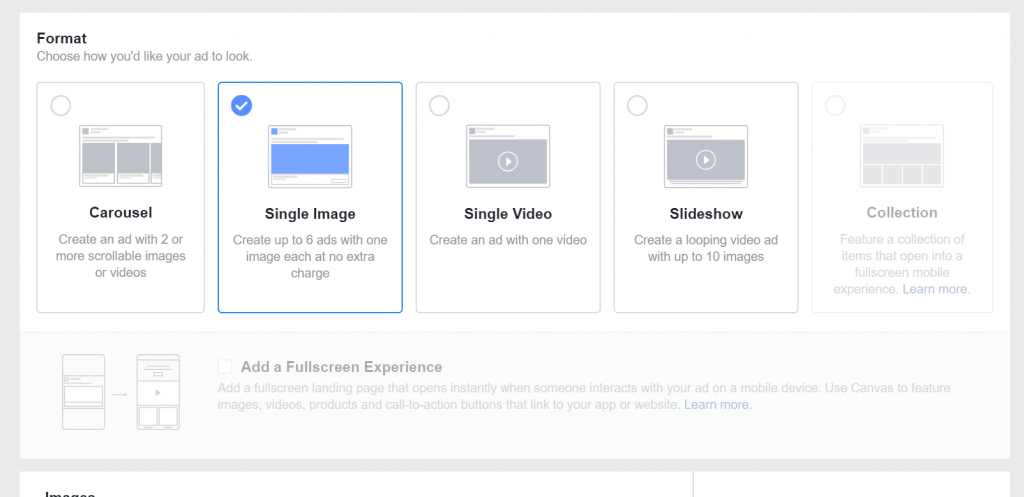 Single Image Facebook Ad