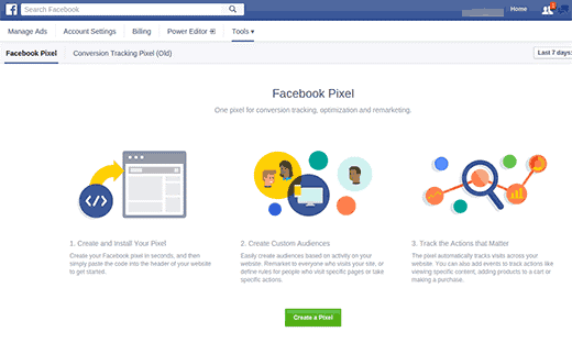 Install the Facebook Pixel