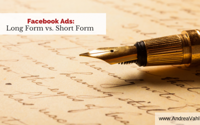 Facebook Ads: Long Form or Short Form