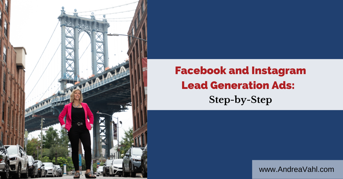 Facebook and Instagram Lead Generation Ads - Step by Step